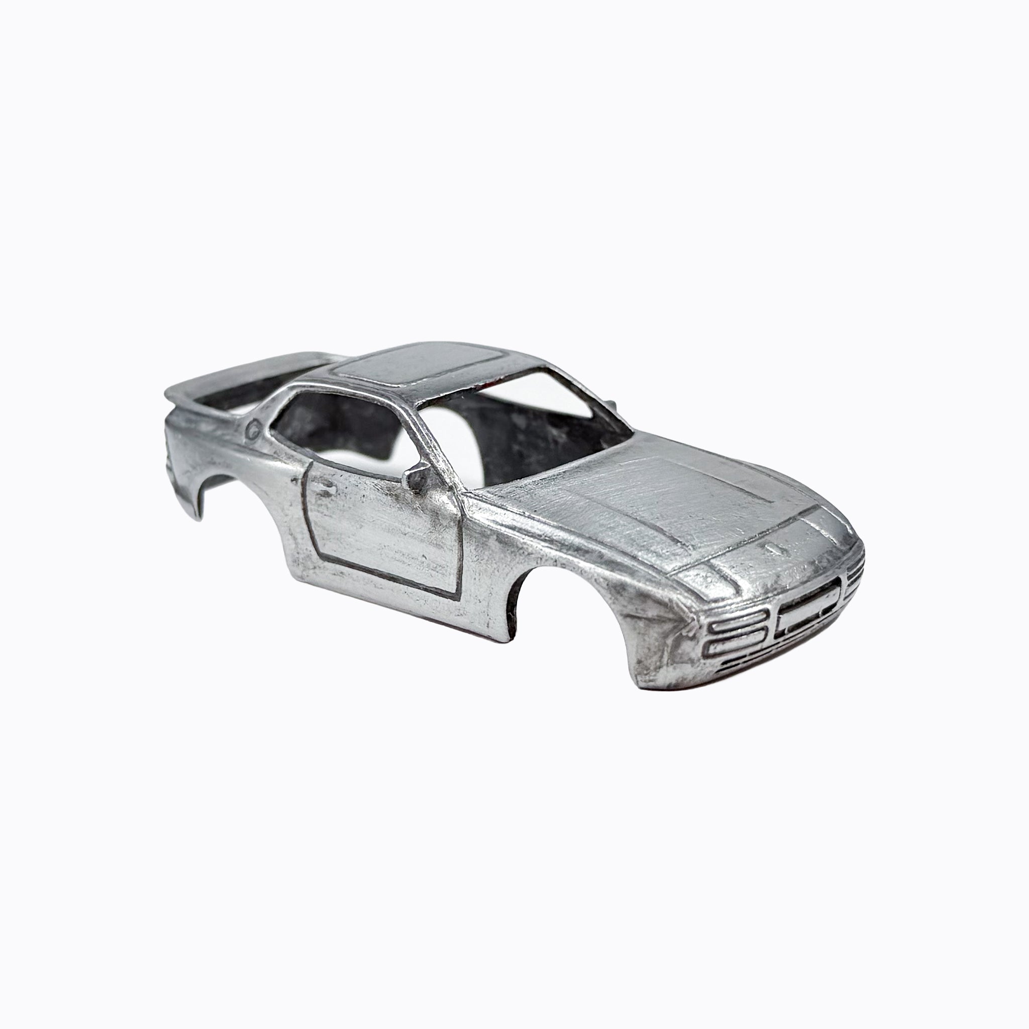 Porsche 944 Bare Metal Custom Diecast (1:64 Scale)