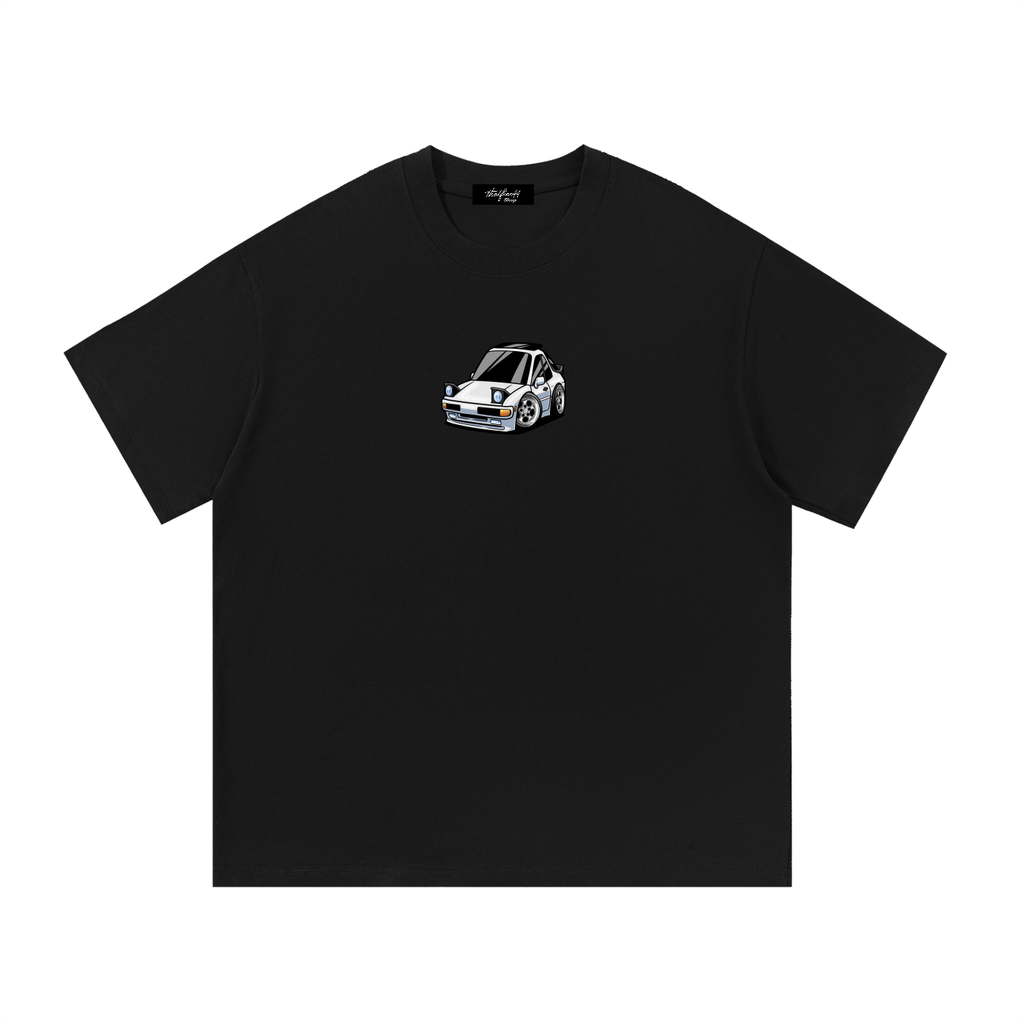 Porsche 944 Toons Car - Essential Cotton T-Shirt