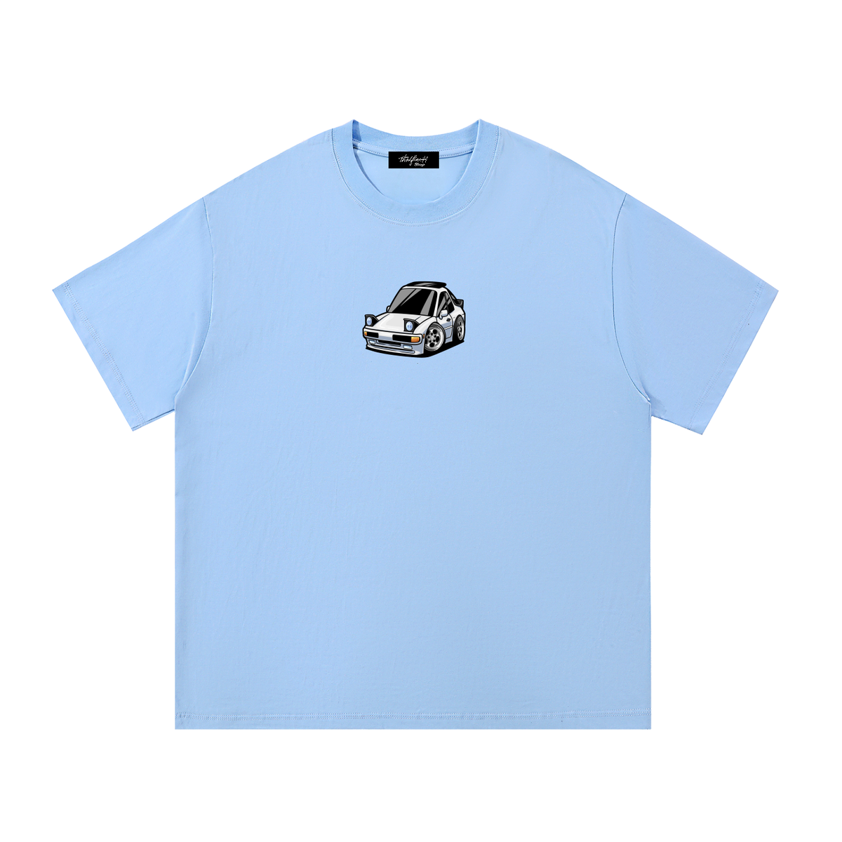 Porsche 944 Toons Car - Essential Cotton T-Shirt