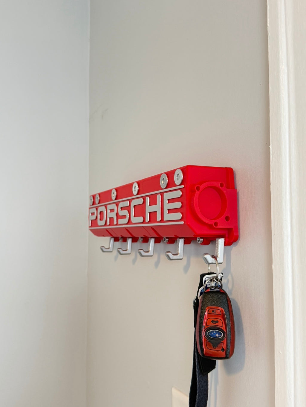 Porsche 944 Cam Tower Housing Key Holder | Wall-Mounted Key Rack