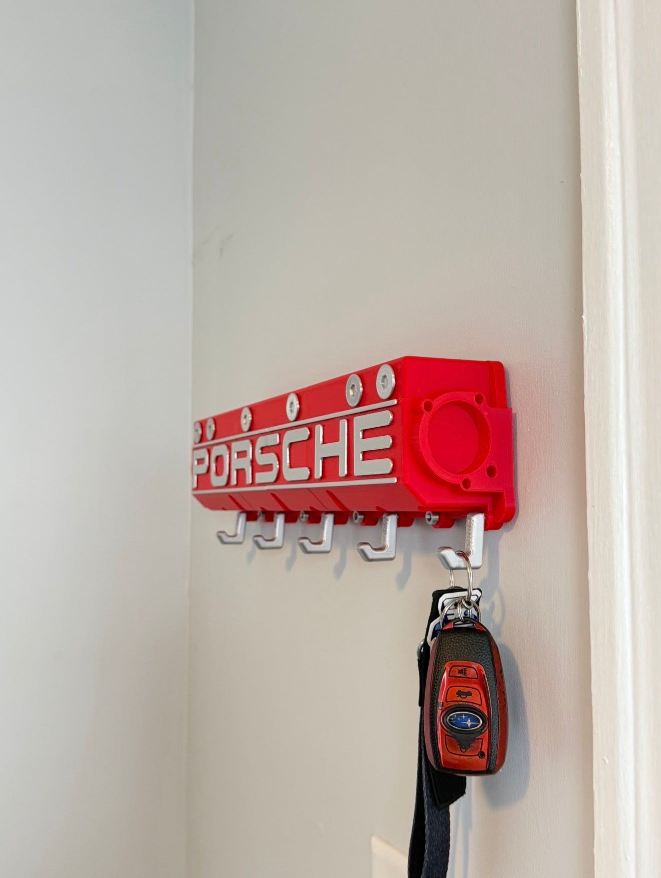 Porsche 944 Cam Tower Housing Key Holder | Wall-Mounted Key Rack