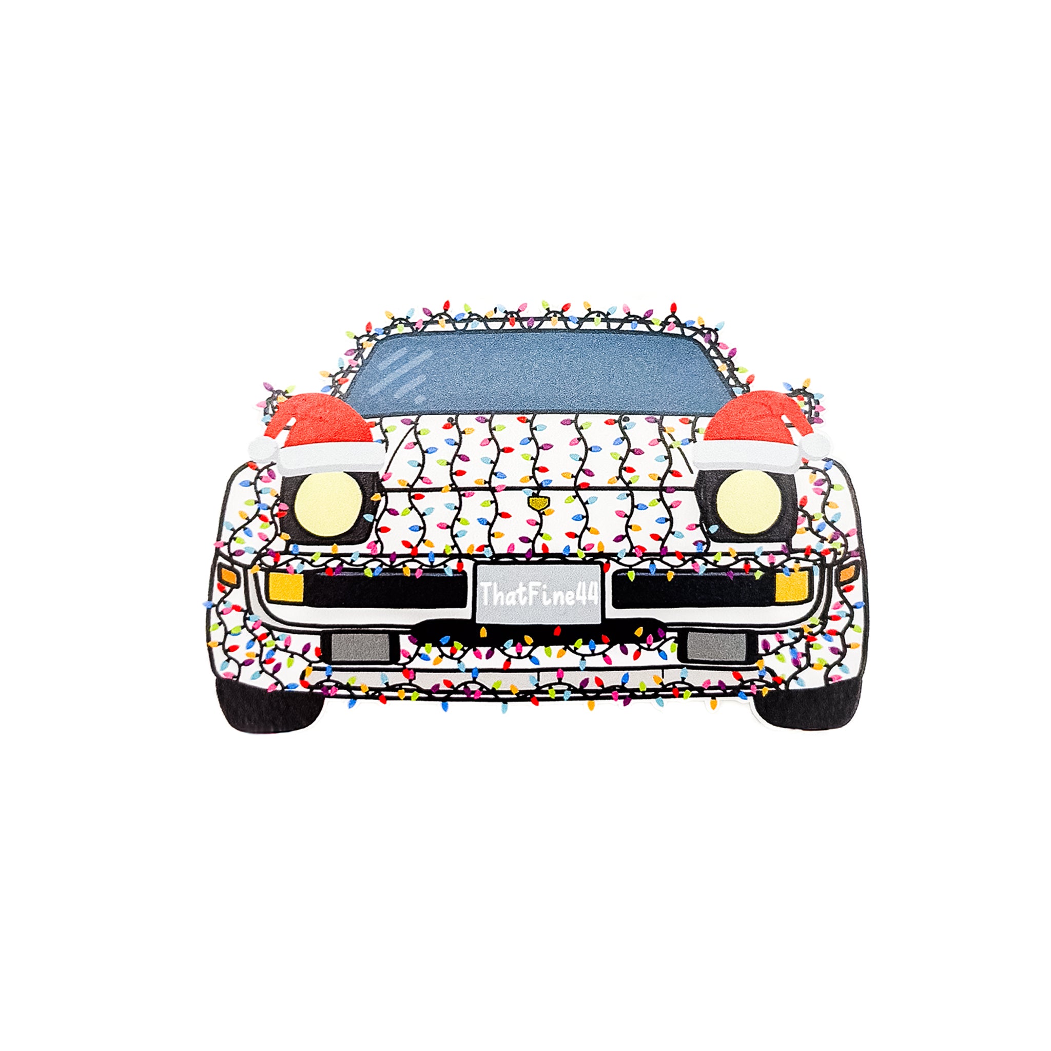 Porsche 944 Limited Edition Christmas Sticker