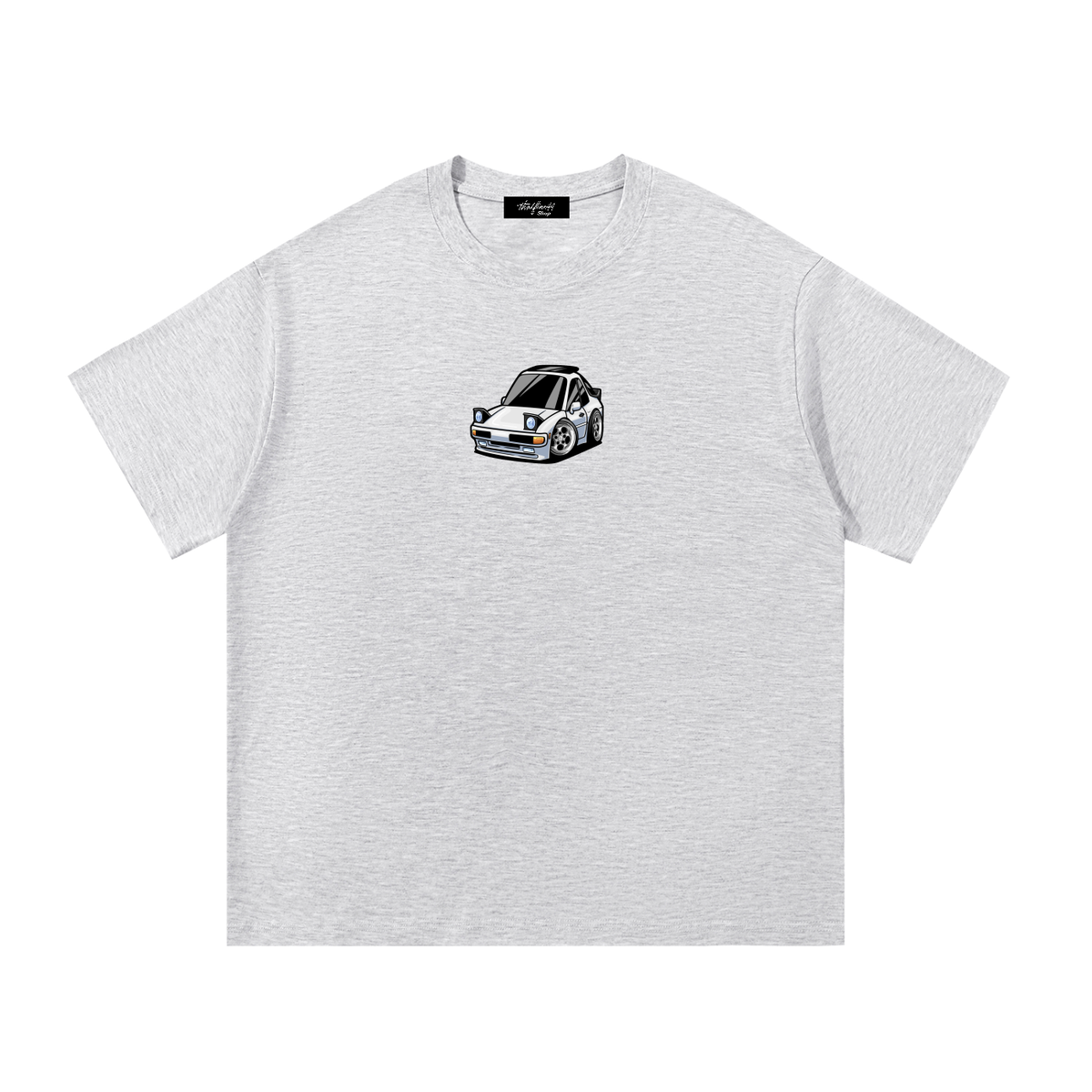 Porsche 944 Toons Car - Essential Cotton T-Shirt