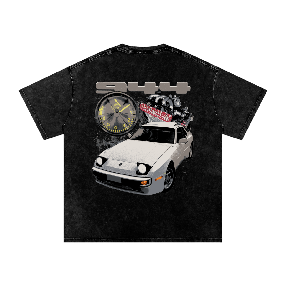 porsche,944,washed,oversized,vintage,tshirt,shirt