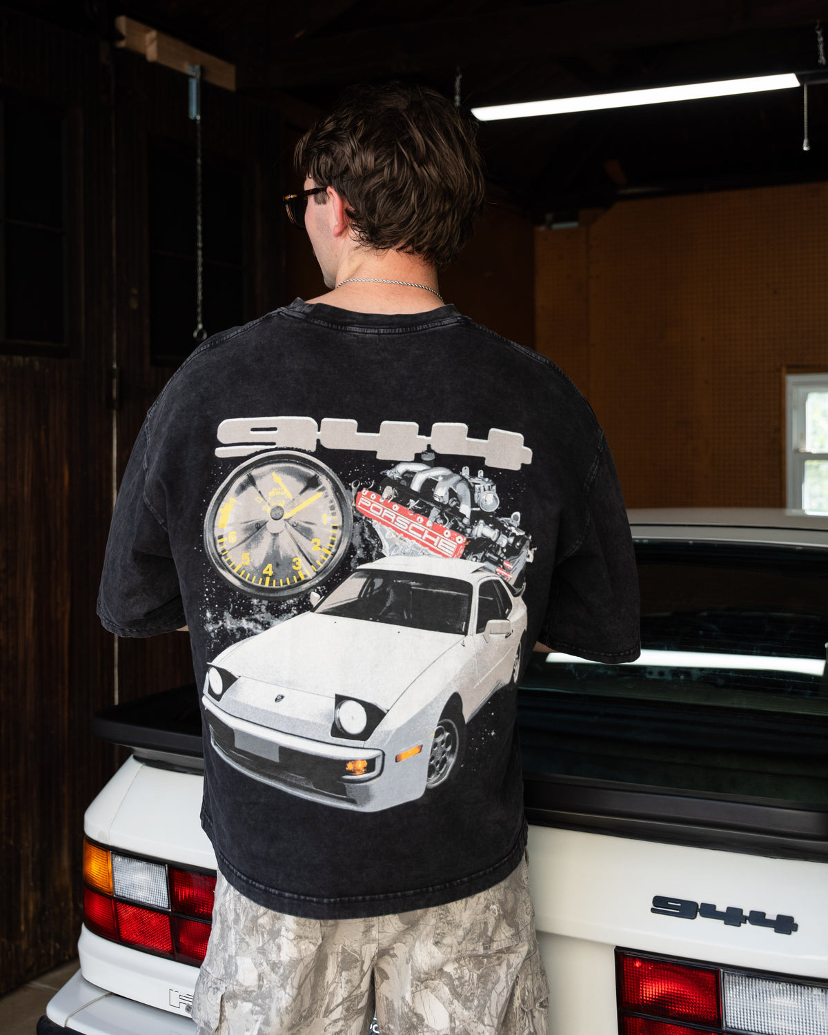 porsche,944,boxy,tshirt,shirt,oversized,vintage,washed