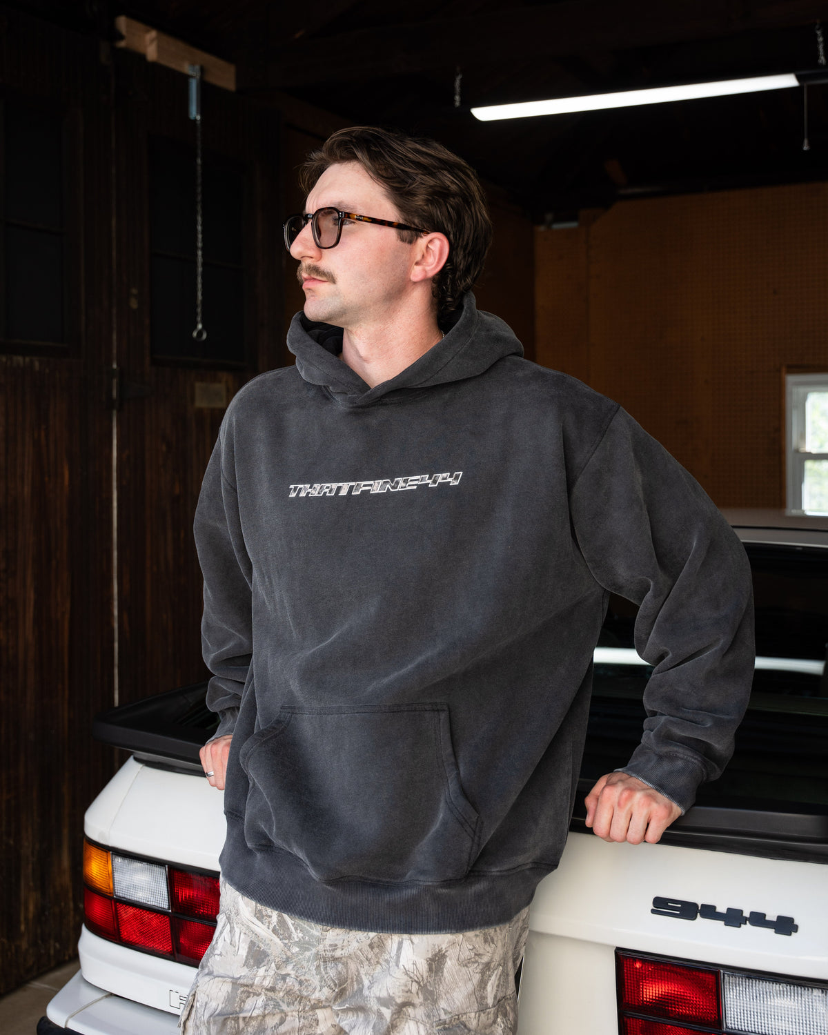 porsche,vintage,944,80s,90s,oversized,washed,retro,hoodie
